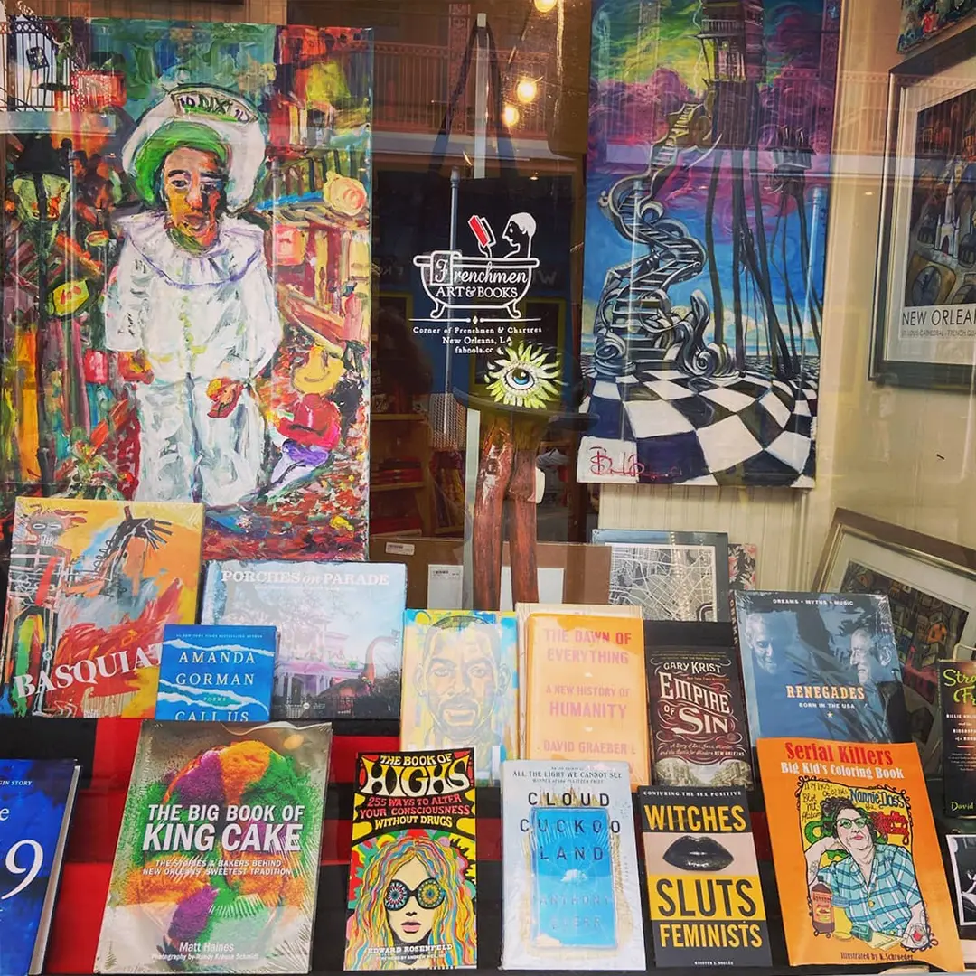Frenchmen Art and Books scene 4