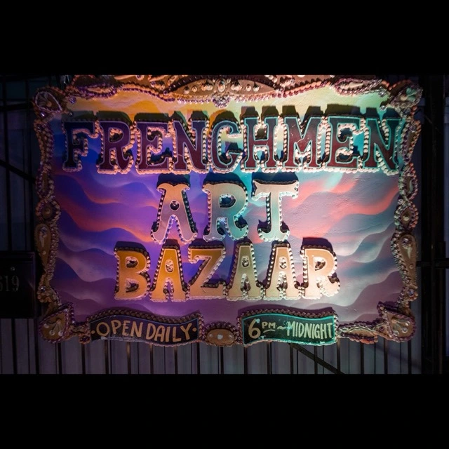 Frenchmen Art Market scene 12