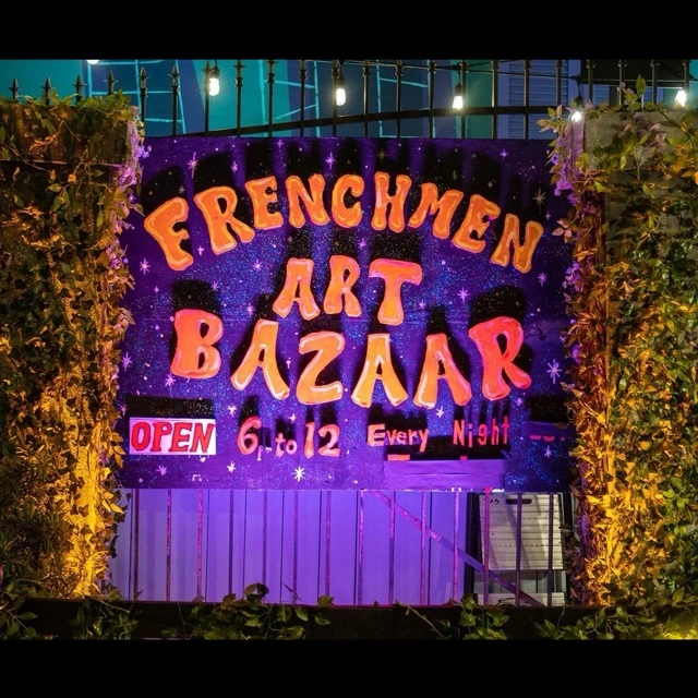 Frenchmen Art Market scene 15
